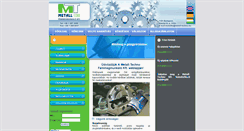 Desktop Screenshot of metall-techno.hu